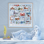 Puzzle Joyeux Noël Winter Wonderland Family Keepsaké<br><div class="desc">Entrez dans un paysage de rêve hivernal avec notre puzzle de Carré personnalisé Winter Wonderland - un ajout enchanteur à vos traditions familiales et la toile parfaite pour façonner des souvenirs durables. Ce puzzle carré, élaboré de manière complexe, présente une scène charmante de patineurs glacés dans un cadre hivernal magique,...</div>