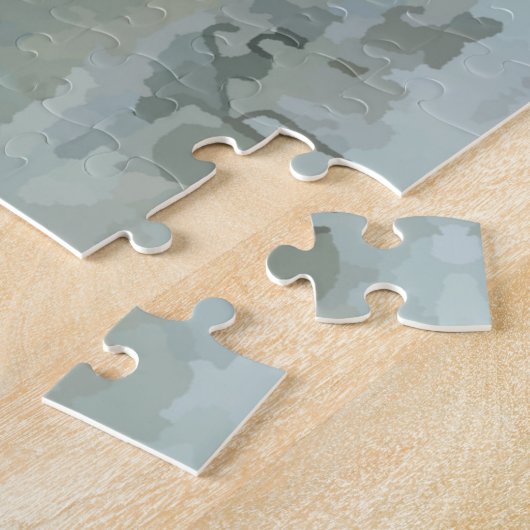 Puzzle Joyeux Noël Y'All merveilleuse nuit d'hiver (Côté)