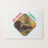 Puzzle Joyeux Pâques - Tradition (Horizontal)