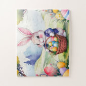 Puzzle Joyeux petit lapin 1, Pâques (Vertical)