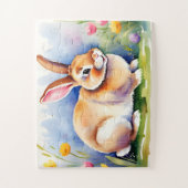 Puzzle Joyeux petit lapin 2, Pâques (Vertical)