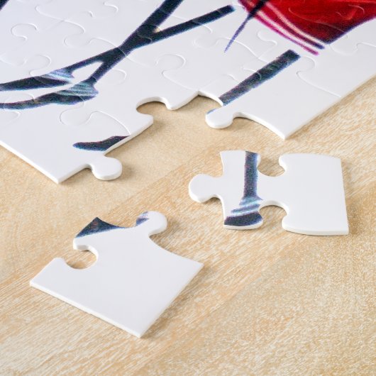 Puzzle Joyeux peuple Massaï Guerriers Marcher Art Imprime (Côté)