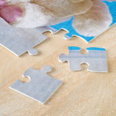 Puzzle Joyeux poussin de Pâques + lapin (Côté)