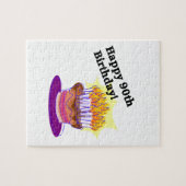 Puzzle Joyeux quatre-vingt-dixième anniversaire ! (Horizontal)