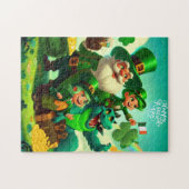 Puzzle Joyeux Saint Patrick's Day coloré (Horizontal)
