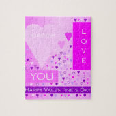 Puzzle Joyeux Saint Valentin (Vertical)