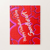 Puzzle Joyeux Valentines Jour amour romantique Personnali (Vertical)