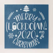 Puzzle Joyeux verrouillage Noël 2020 (Vertical)