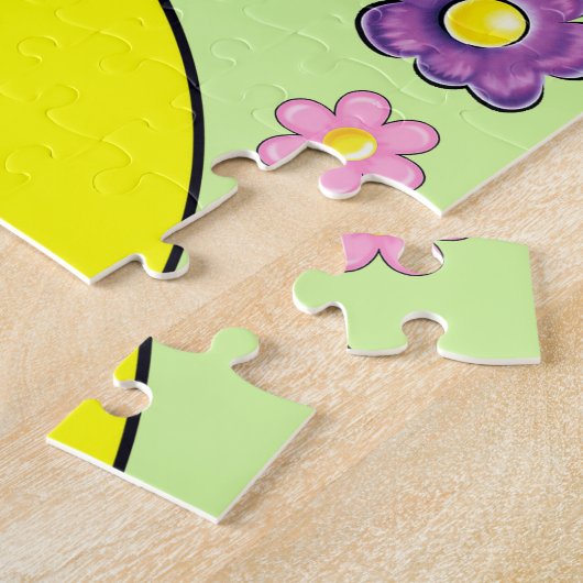 Puzzle Joyeux visage (Côté)