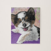 Puzzle Joyeux visage de chien (Vertical)