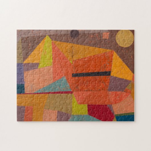 Puzzle Joyful Mountain Landcape par Paul Klee (Horizontal)