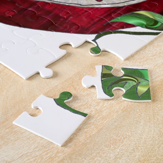 Puzzle Judaica Pomegranate Heart Hanoukka Rosh Hashanah (Côté)