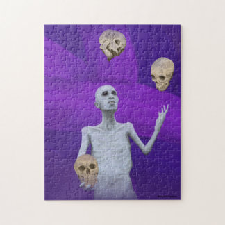 Puzzle Juggler Juonger Skulls Moyenne Imaginaire Art Puzz