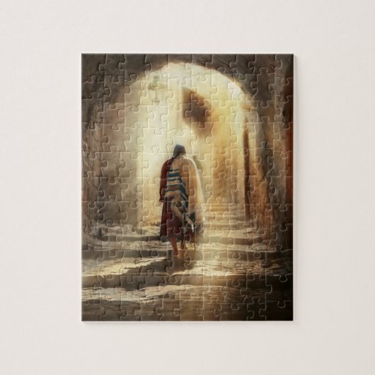 Puzzle Juif - Prières du soir 1934 (Vertical)