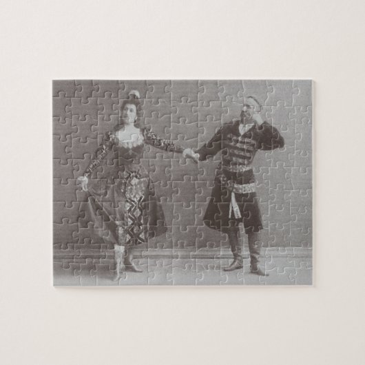 Puzzle Julia et Felix Kschessinsky dans le mazu (Horizontal)