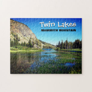 Puzzle jumeau de lacs mammoth Mountain