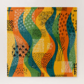 Puzzle Jumelage de mode : l'art Abstrait (Horizontal)