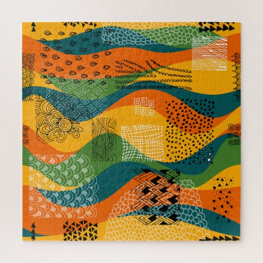 Puzzle Jumelage de mode : l'art Abstrait (Vertical)