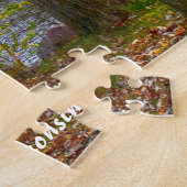 Puzzle Jump River Wisconsin. voeux de Noël (Côté)