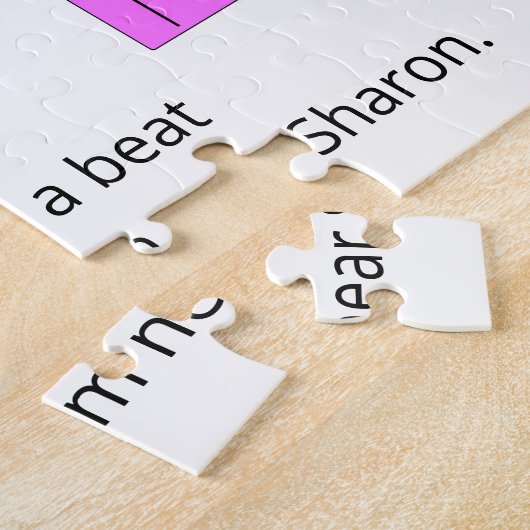 Puzzle Jumping Heart in Love:  White (Côté)