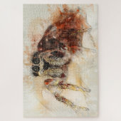 Puzzle Jumping spider paint (Vertical)