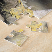 Puzzle Junco à ardoise foncée sur l'arbre à poires (Côté)