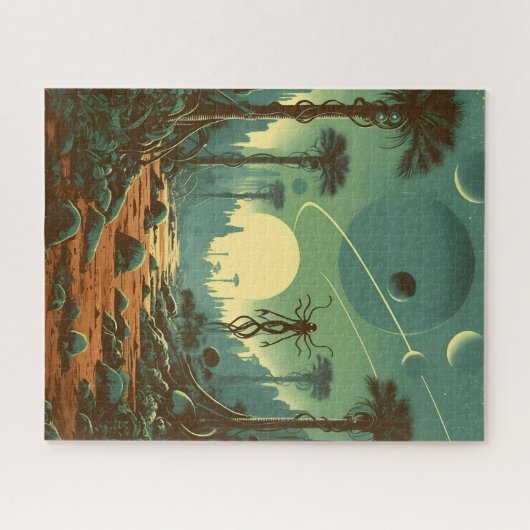 Puzzle Jungle Alien (Horizontal)