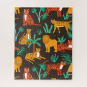 Puzzle Jungle Cats (Vertical)