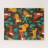 Puzzle Jungle Cats (Horizontal)