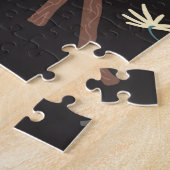 Puzzle Jungle Leopards : Illustrations Vintages de la fau (Côté)