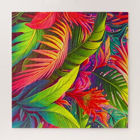 Puzzle jungle tropicale (Horizontal)