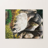 Puzzle Junior Chèvre Blanche (Horizontal)