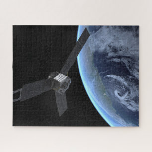 Puzzle Juno Spacecraft Pendant Son Vol Sur Terre