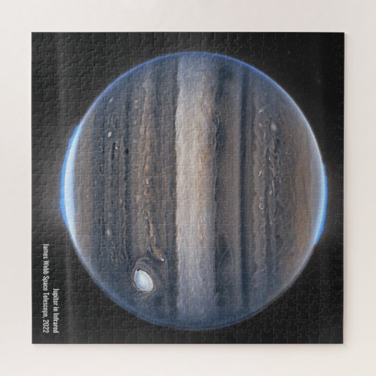 Puzzle Jupiter en infrarouge, télescope spatial James Web (Horizontal)