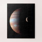 Puzzle Jupiter Géant Gaz Planète & Io Galilée Lune (Vertical)