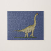 Puzzle Jurassique Dinosaure Brachiosaurus (Horizontal)