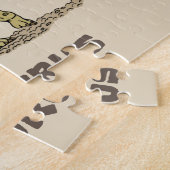 Puzzle Jurassique Dinosaure Stegosaurus (Côté)