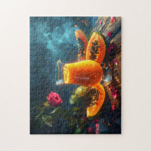Puzzle JUS de PAPAYE Fraîchement Pressé - 