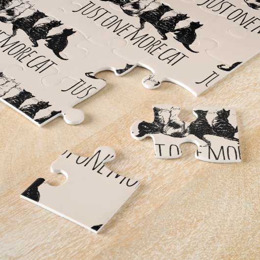 Puzzle Just One More Cat Parent Pattern (Côté)