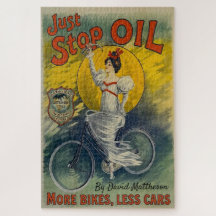 Just Stop Oil Tasse Plus de Vélos Moins de Voiture