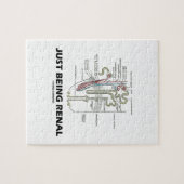 Puzzle Juste étant rénal (humour rénal de néphron de (Horizontal)