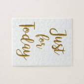 Puzzle Juste pour le cadeau de slogan de Na de la (Horizontal)