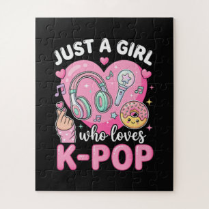 Puzzle Juste une fille qui aime la K-Pop