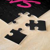 Puzzle Juste Une Fille Qui Aime Les Singes (Côté)