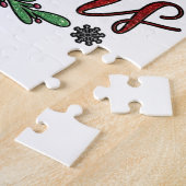 Puzzle Juste une fille qui aime Noël (Côté)