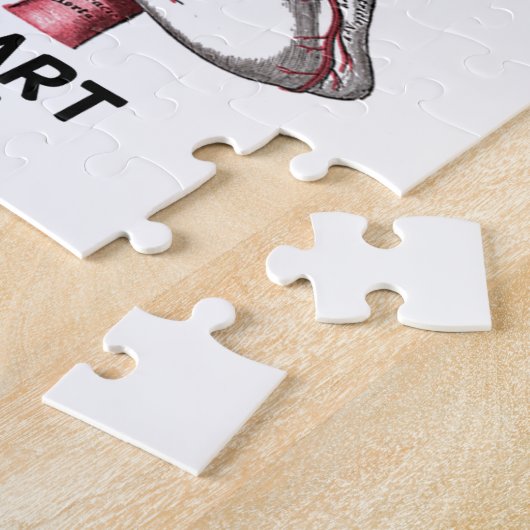 Puzzle Juste vous montrant mon coeur (coeur anatomique) (Côté)