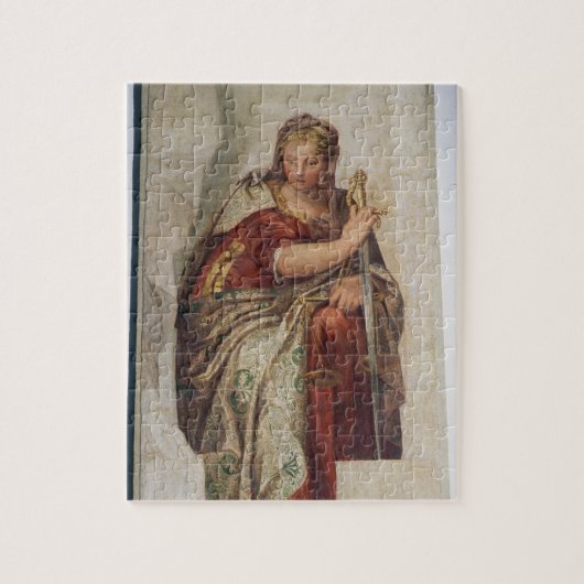 Puzzle Justice, des murs de la sacristie (fresque) (Vertical)