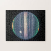 Puzzle JWST Image de la planète Jupiter en infrarouge (Horizontal)