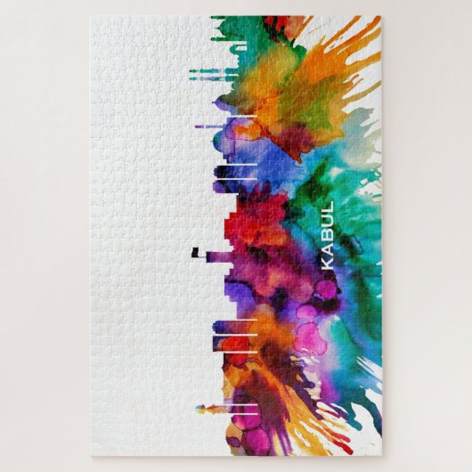 Puzzle Kaboul Skyline (Vertical)