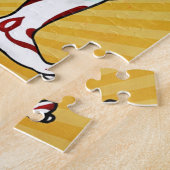 Puzzle Kabuki acteur japonais Folk Art (Côté)